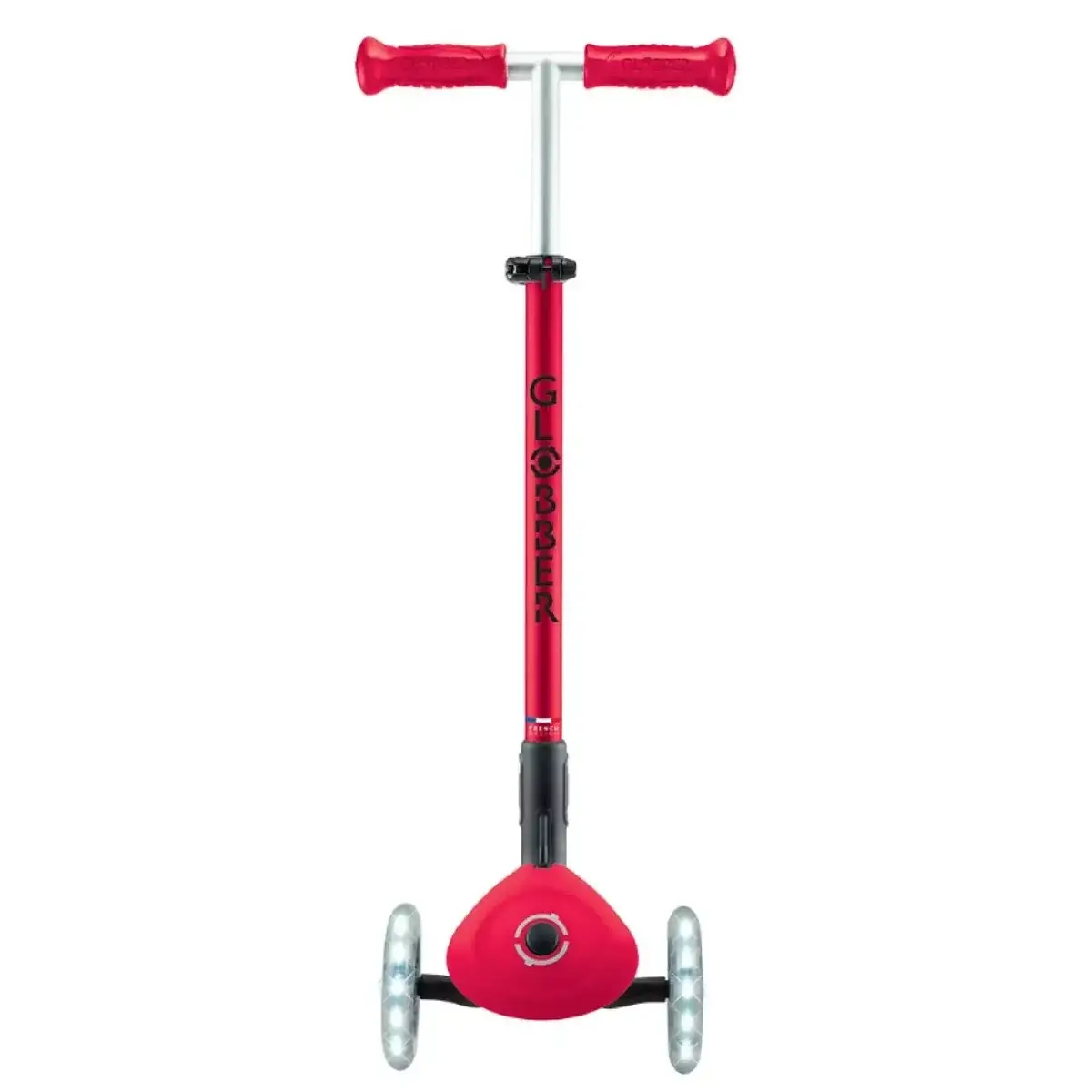 Globber Elite Deluxe Işıklı Scooter Kırmızı
