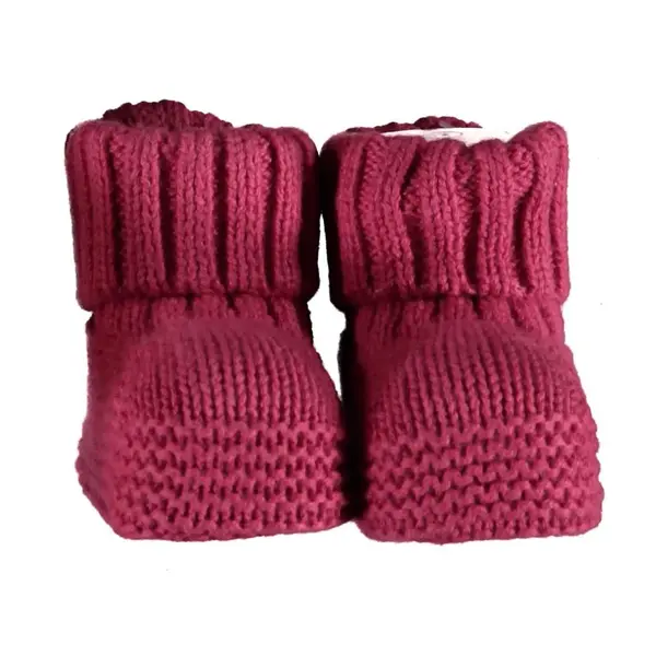 Bibaby Organik Patik Triko Colors Bordo