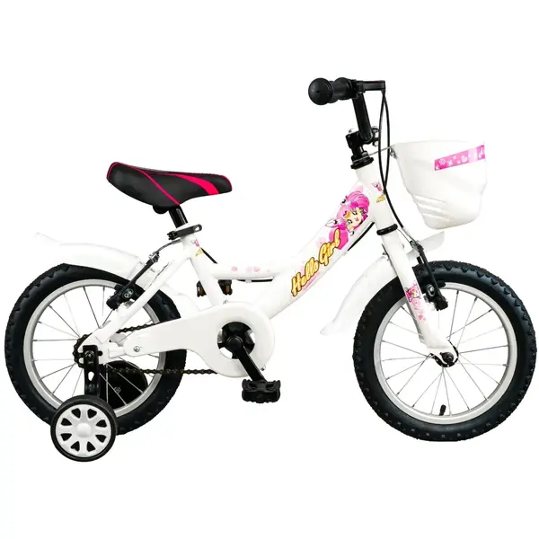 Gokidy Hello Girl 14 Jant Beyaz Bisiklet
