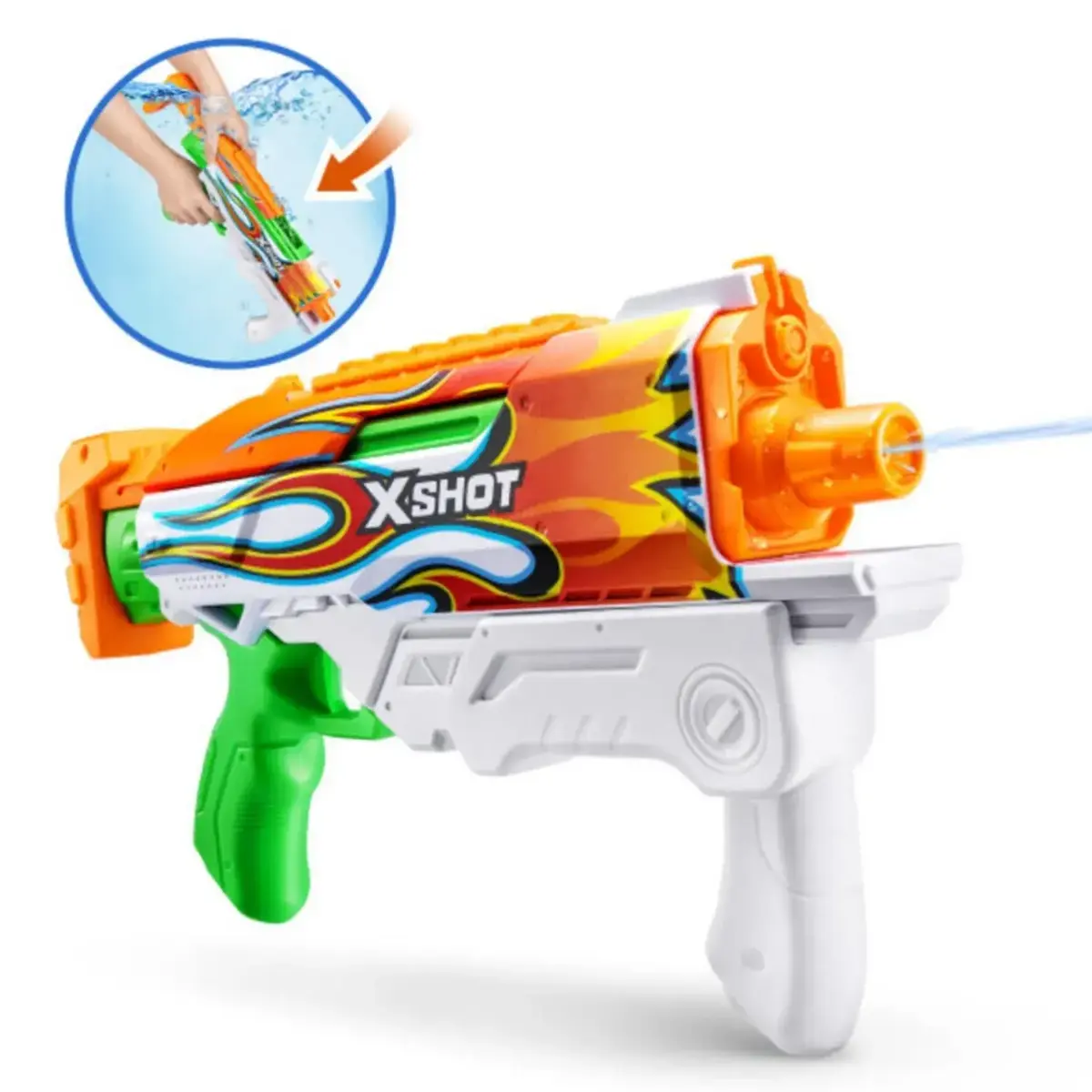 X-Shot Water Su Tabancası Hyperload Fast-Fıll Skins 500Ml