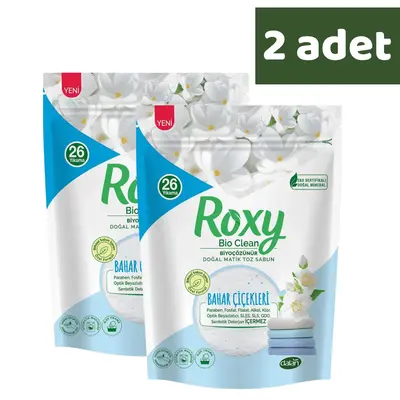 Dalan Roxy Matik Toz Sabun Bahar Çiçekleri 800 gr x 2 Adet