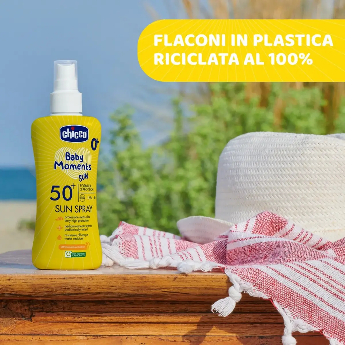 Chicco Güneş Spreyi 50+ Faktör 150 ml (Yeni)