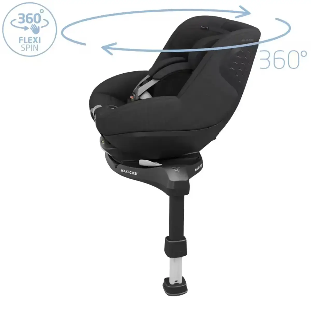 Maxi-Cosi Pearl 360 SlideTech Oto Koltuğu 0-18 Kg Authentic Black