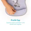 Sevi Bebe Cırtlı Muşamba Önlük Zebra