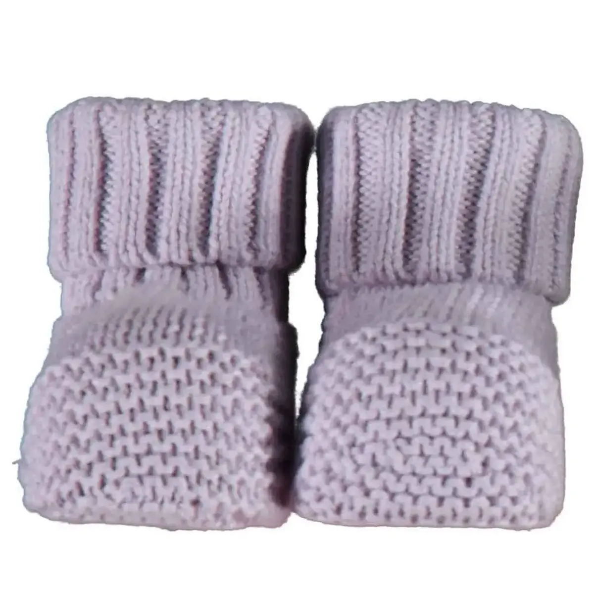 Bibaby Organik Patik Triko Colors Gri