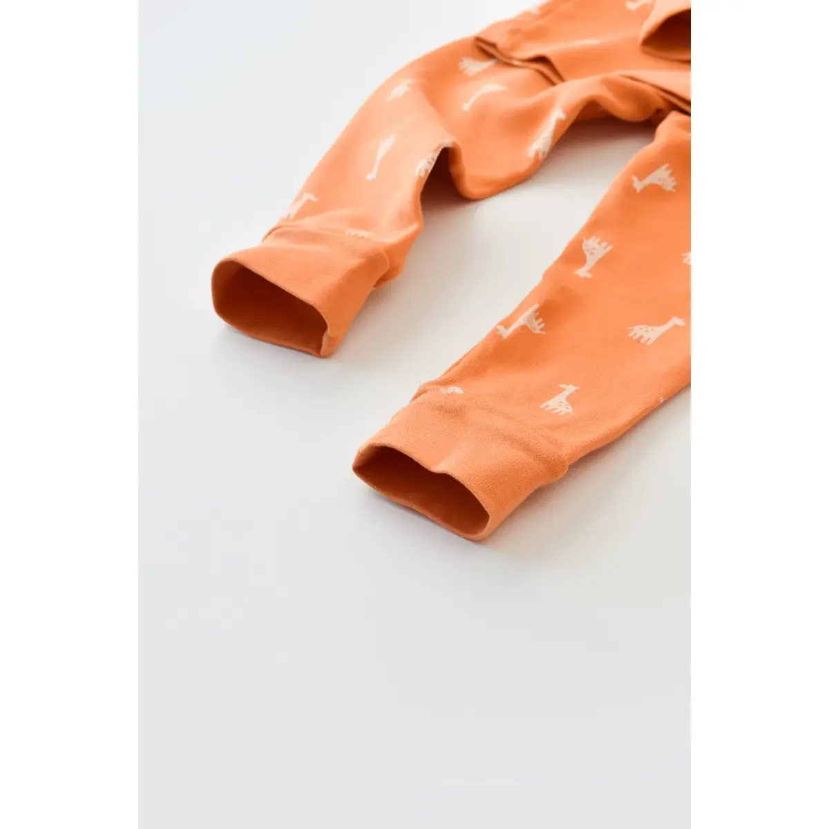Bibaby Pijama Takımı Happy Graffe Turuncu