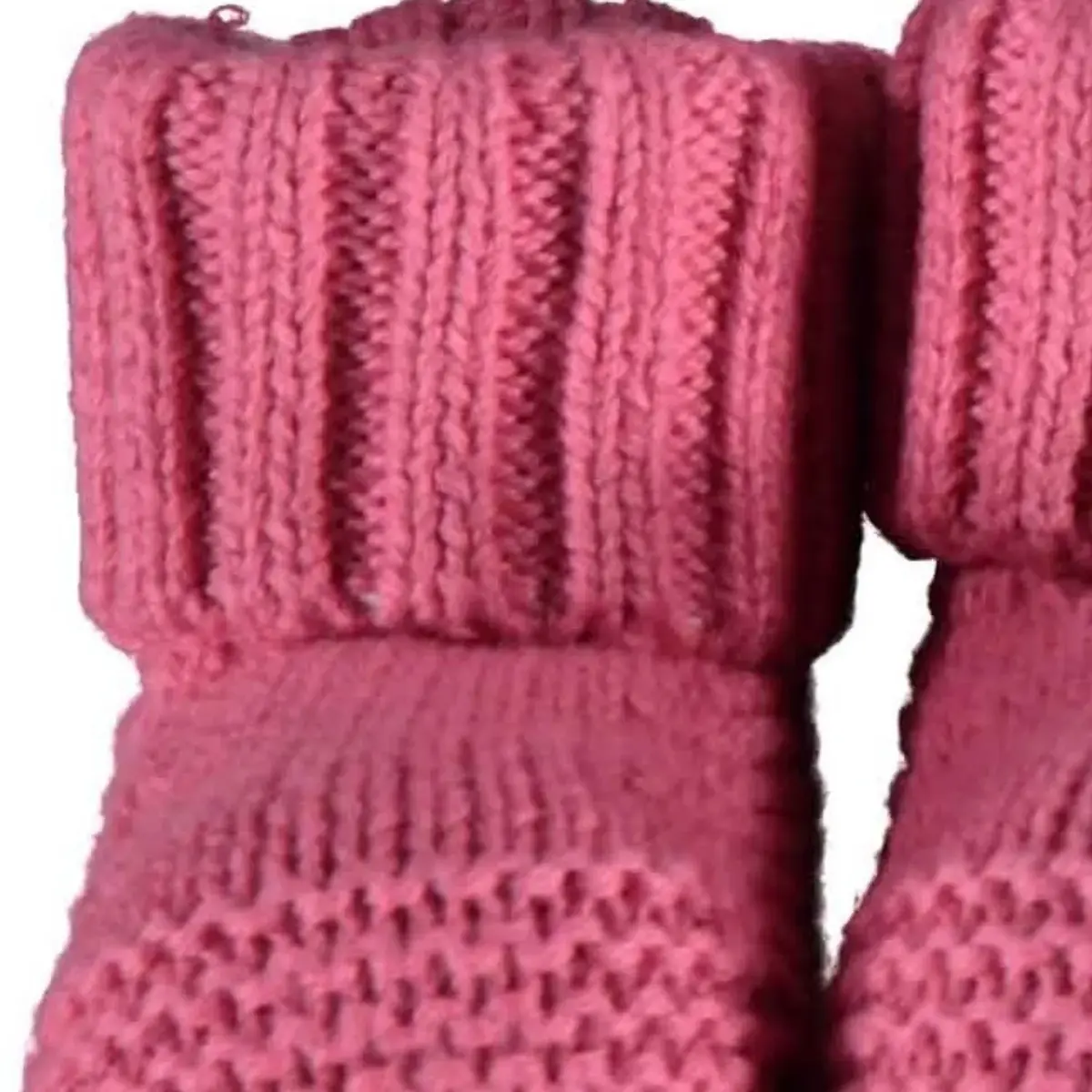 Bibaby Organik Patik Colors Triko Pembe