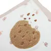 Bistyle Havlu Cookies Make Happy 85x90cm Ekru - Bej - Taş