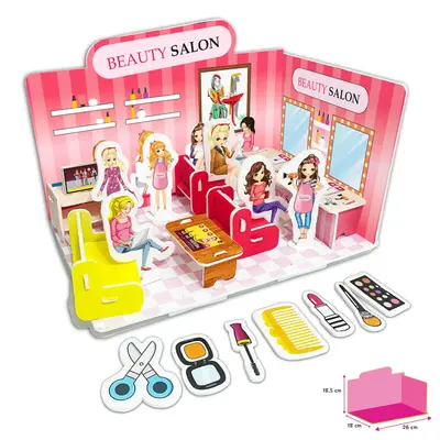 Akar Moods Güzellik Salonu 3D Maket