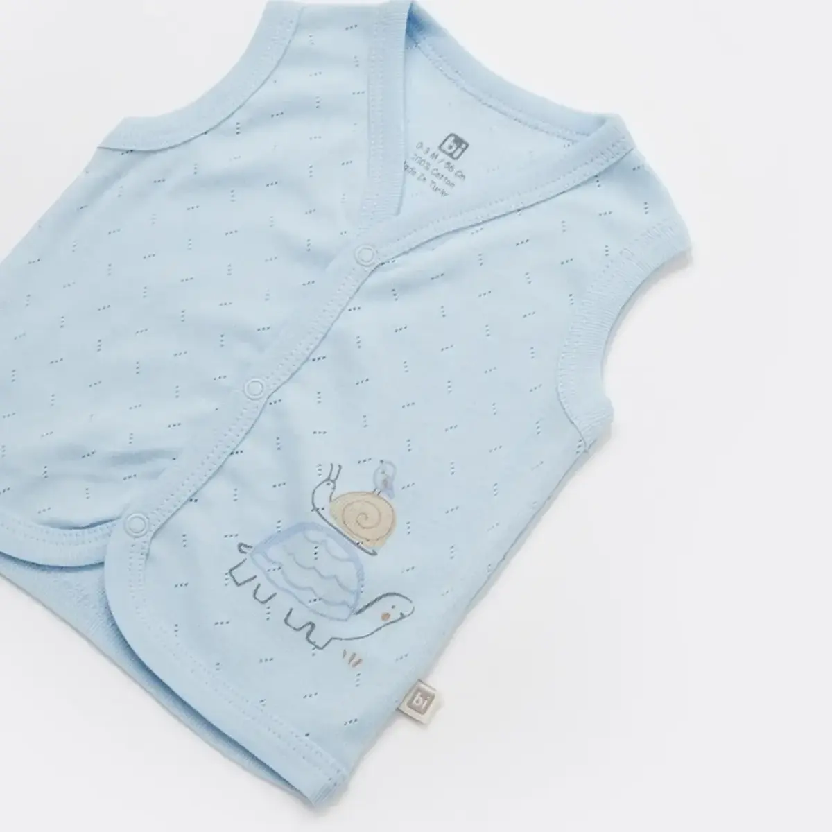 Bibaby Yelek Turtle Blues Mavi