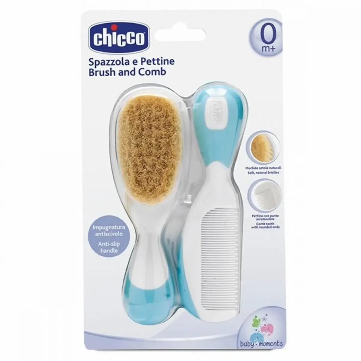 Chicco Fırça Tarak Seti Mavi