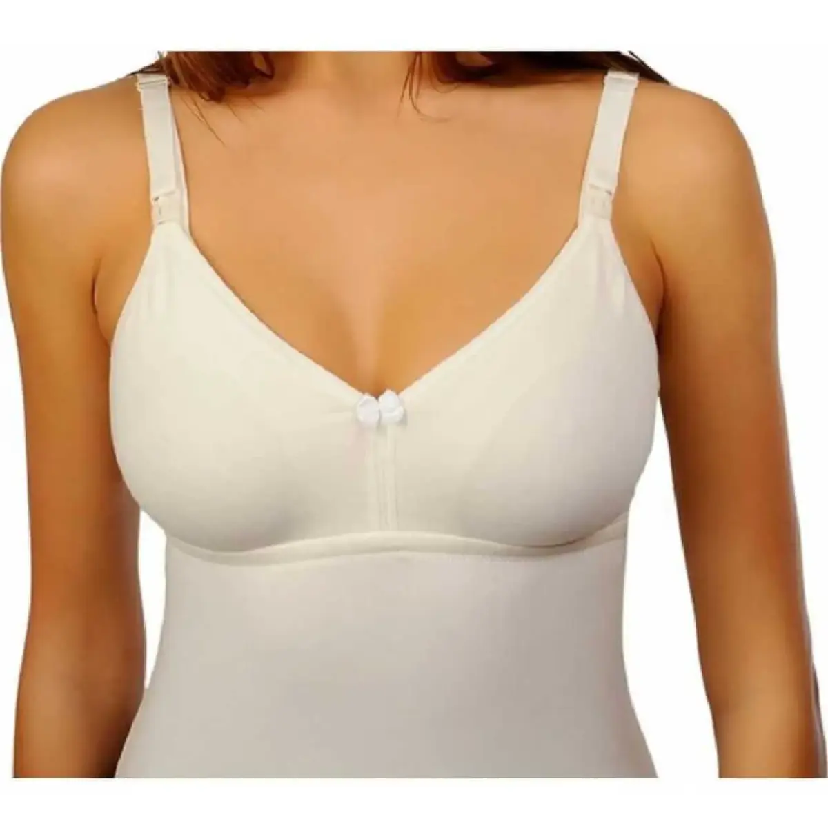 SafeMom Klasik Emzirme Atleti Krem SafeMom Klasik Emzirme Atleti Krem