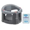 Babyjem Önden Açılır Bebek Banyo&Mama Oturağı Gri + Momys Care Bebek Bakım Örtüsü 60*90 cm 10lu