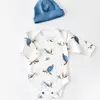 Bibaby Organik Zıbın Takımı Caretta In Live Prematüre Ekru - İndigo