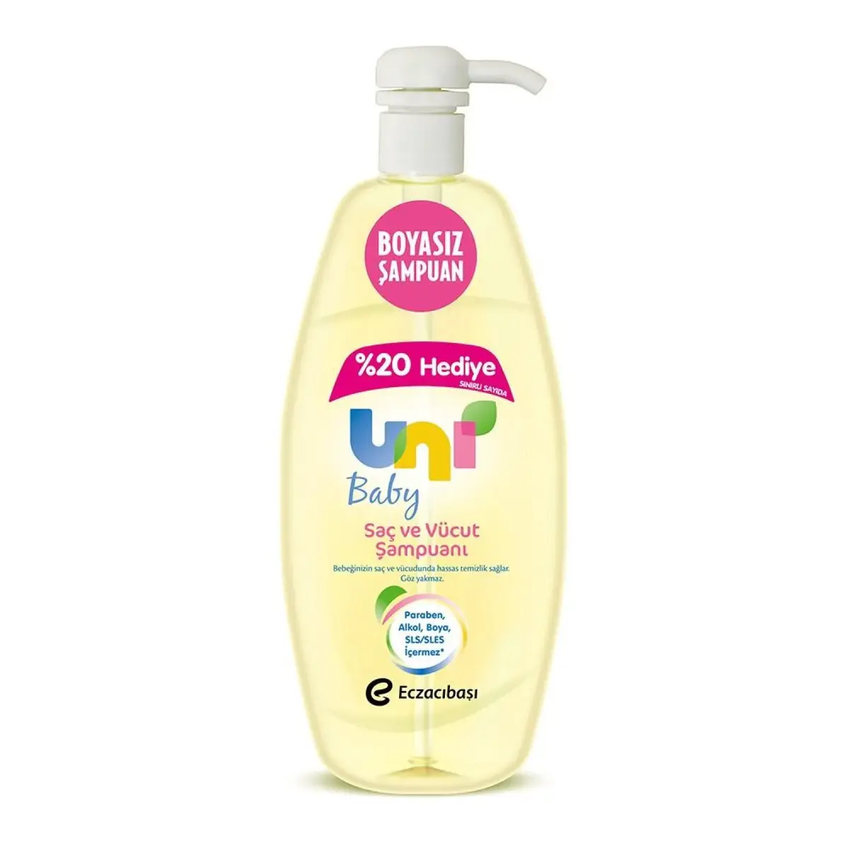 Uni Baby Şeffaf Bebek Şampuanı 1000 ml
