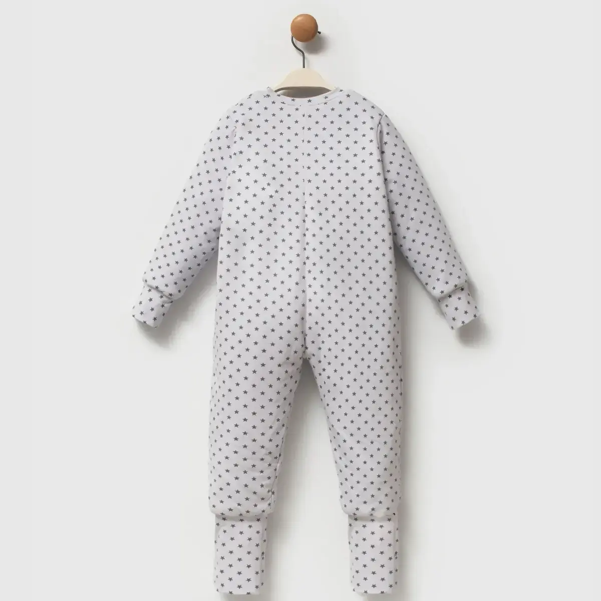 Ella Bonna Uyku Tulumu Çoraplı 2,5 Tog Gri Yıldız