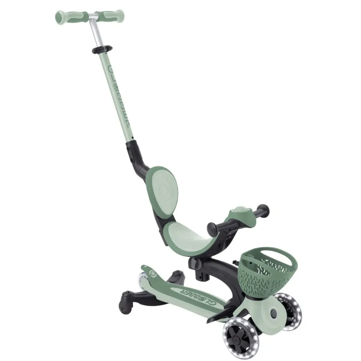 Globber Go Up Baby 360 Işıklı Scooter - Koyu Mint