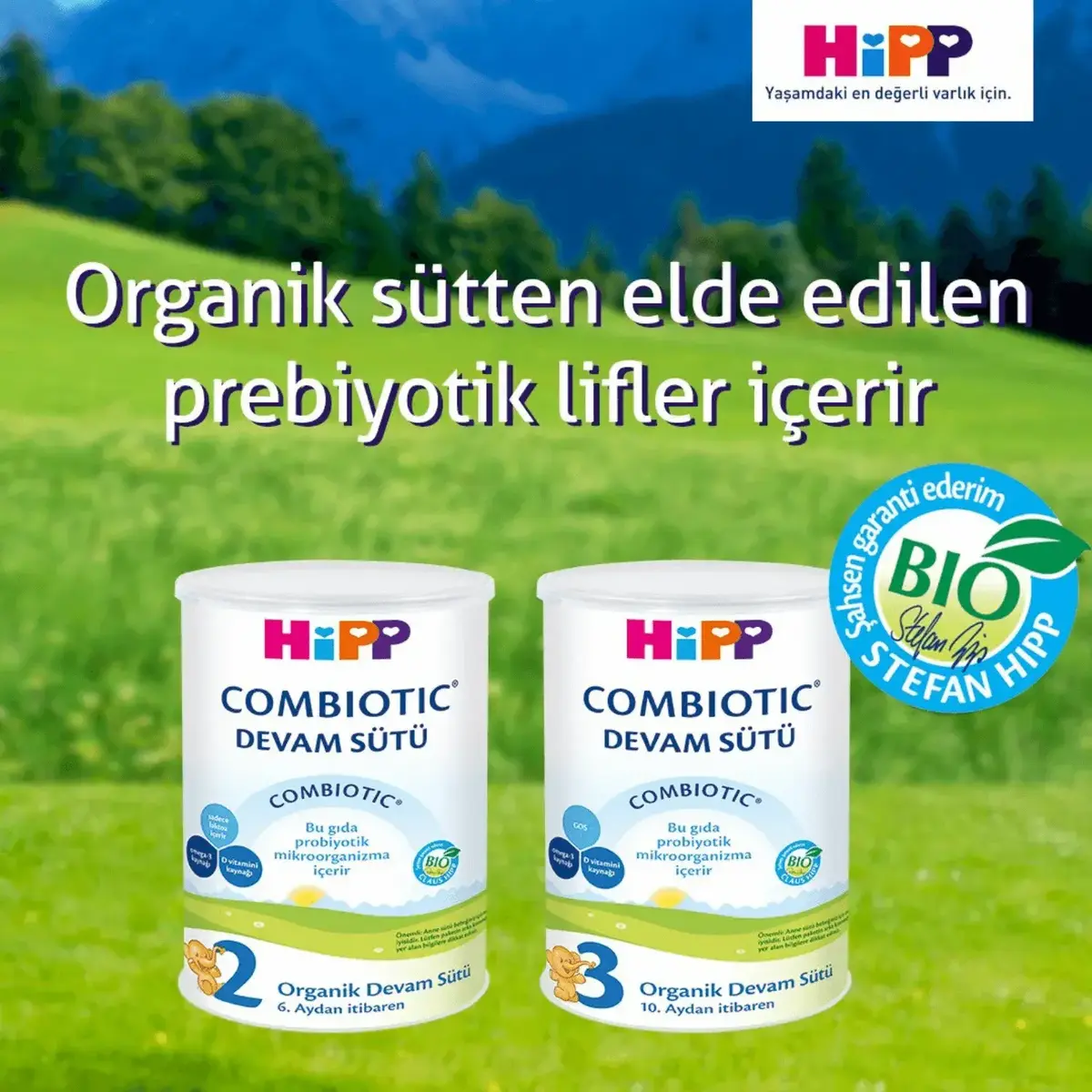Hipp 3 Organik Combiotic Devam Sütü 350 gr x2