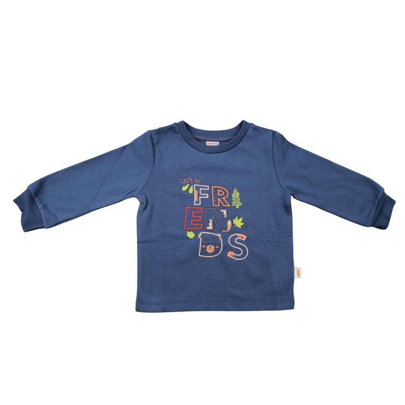 Mini Damla Sweatshirt Friend İndigo