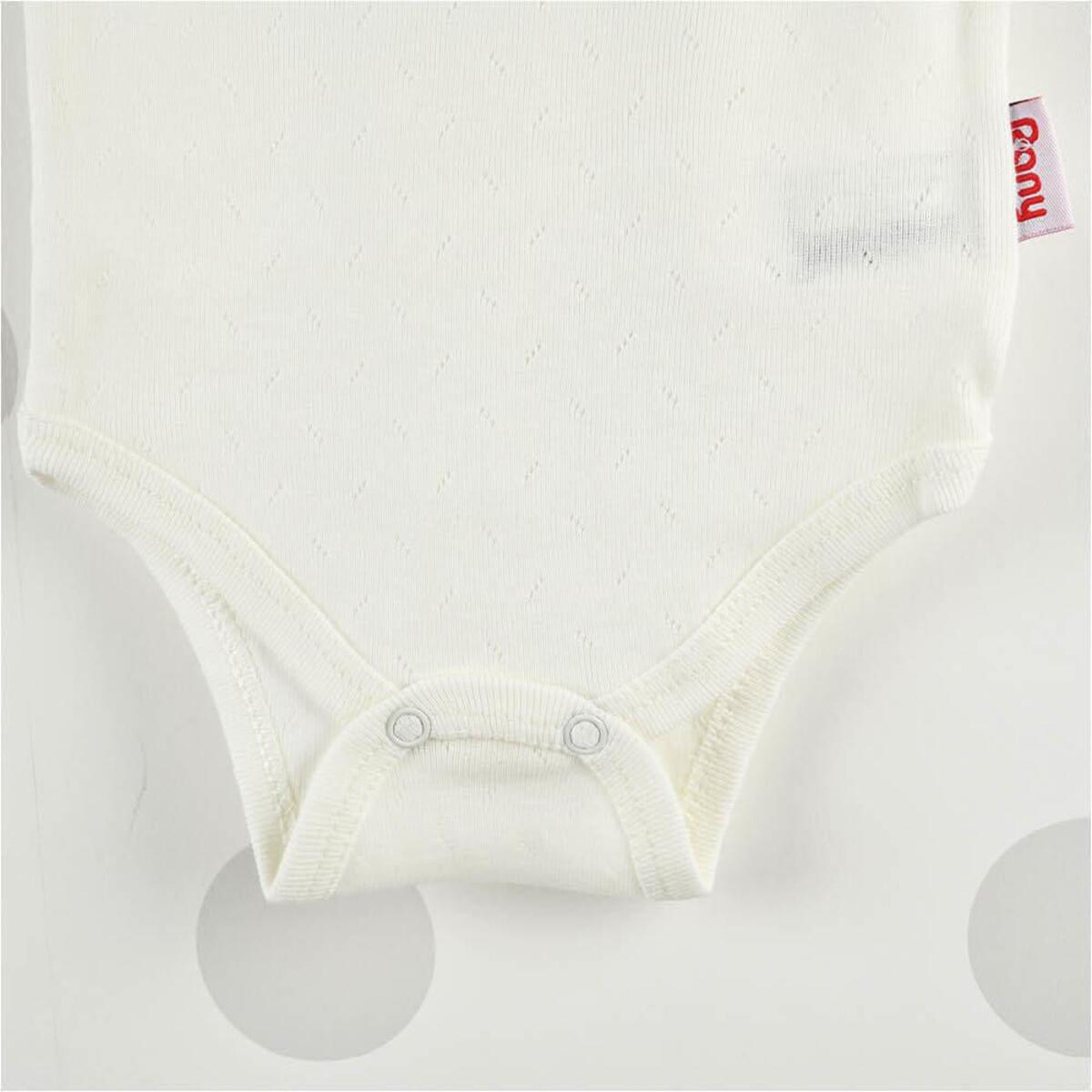 Rany Baby Kids Atlet Body Jakarlı Bebek Ekru