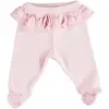 Bibaby Tek Alt Patikli Pink Clover Pembe