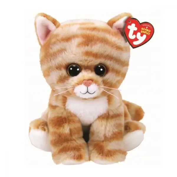 Ty Peluş Cleo Gold Tabby Cat Reg