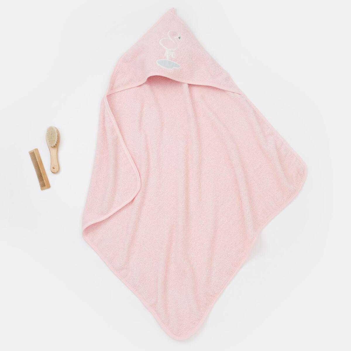 Bibaby Havlu Flamingo Pembe