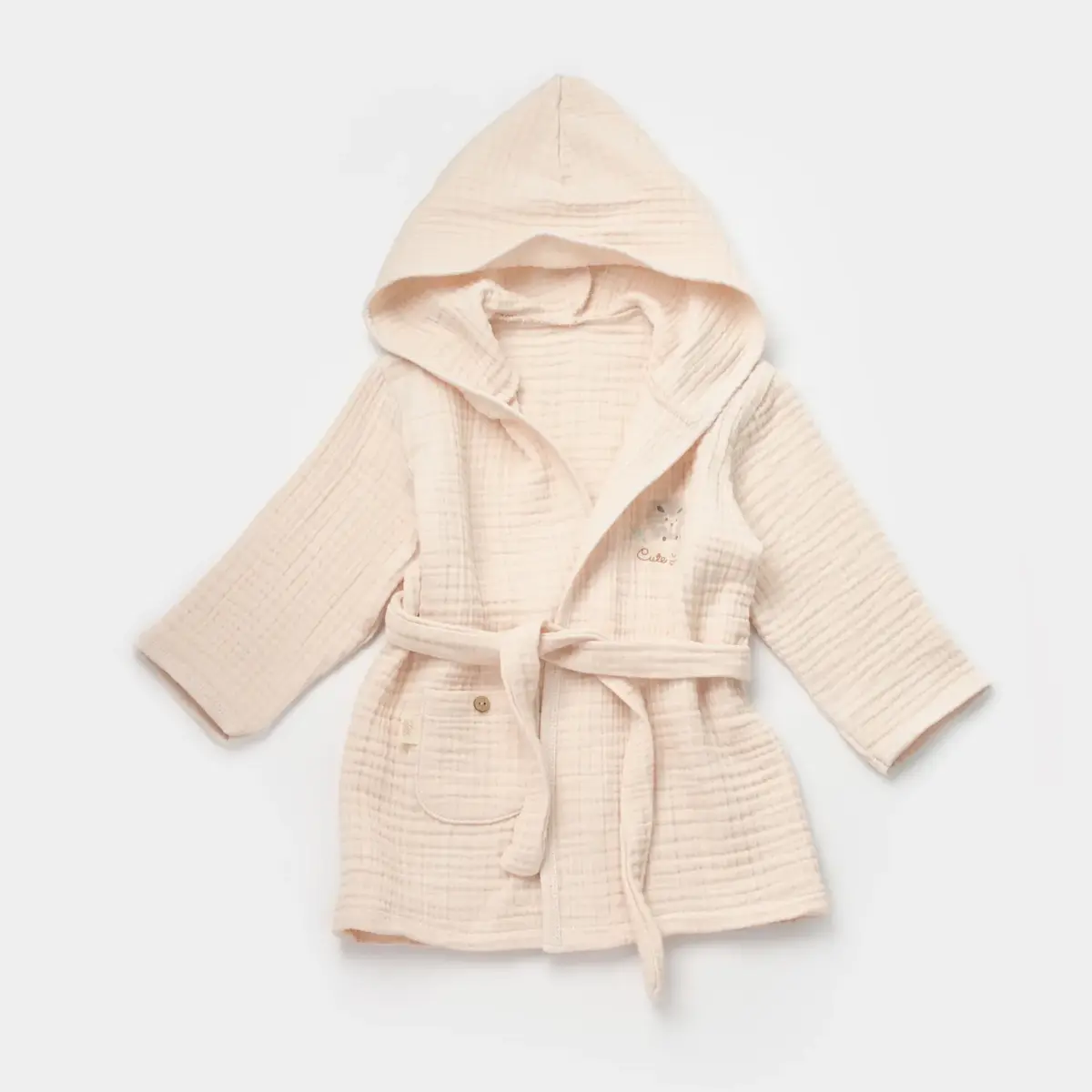 Bibaby Bebek Bornozu Lamb Friends Bej Bibaby Bebek Bornozu Lamb Friends Bej