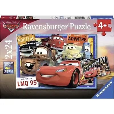 Ravensburger Wd Cars Puzzle 24x2 Parça