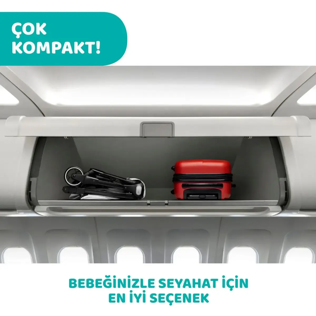 Chicco We Bebek Arabası Cool Grey