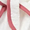 Bibaby Organik Bornoz Takımı Little Love Rose Dry