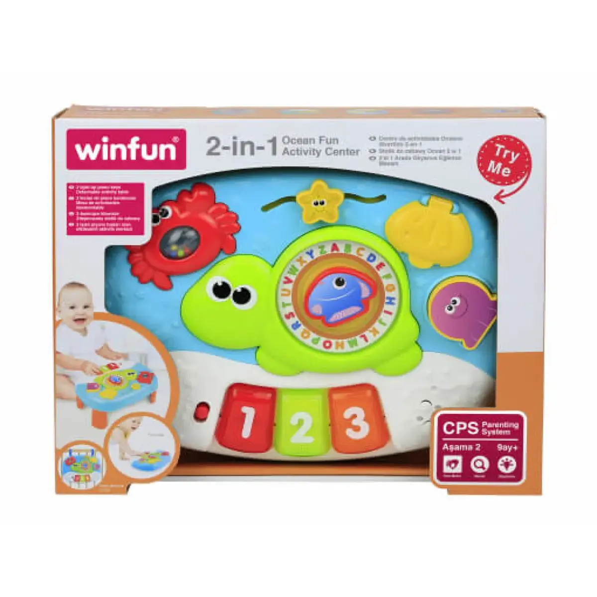 Winfun 2si 1 Arada Okyanus Eğlence Masam