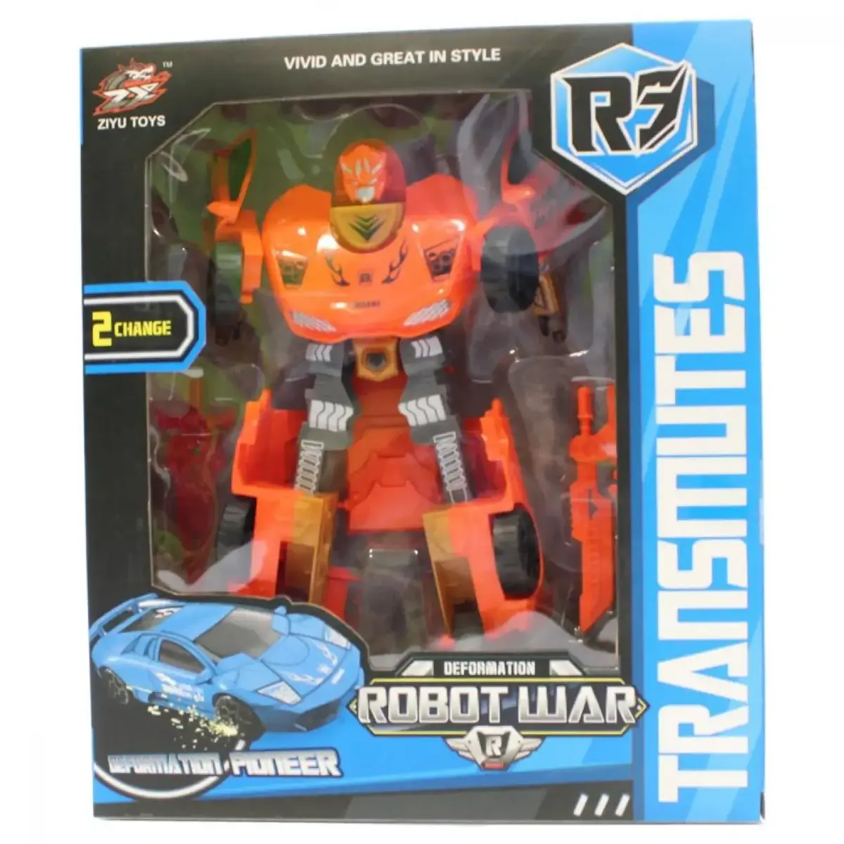 Transformer Turuncu Mavi