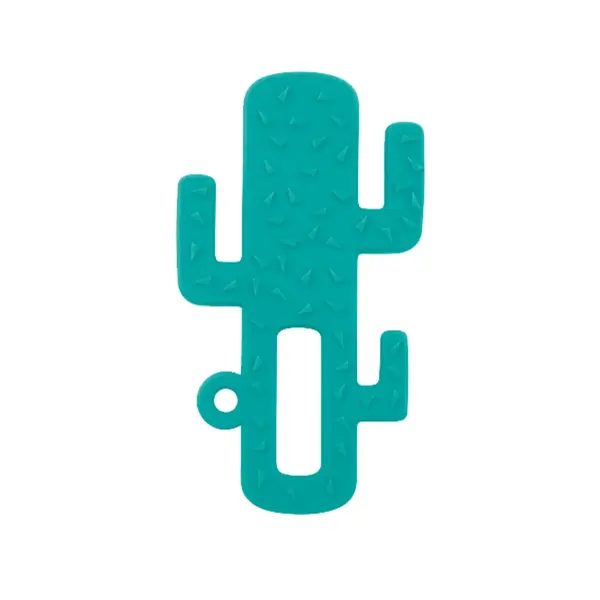 OiOi Kaktüs Diş Kaşıyıcı 3+ Ay Aqua Green