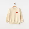 Winimo Sweatshirt Kalp Baskılı Bej