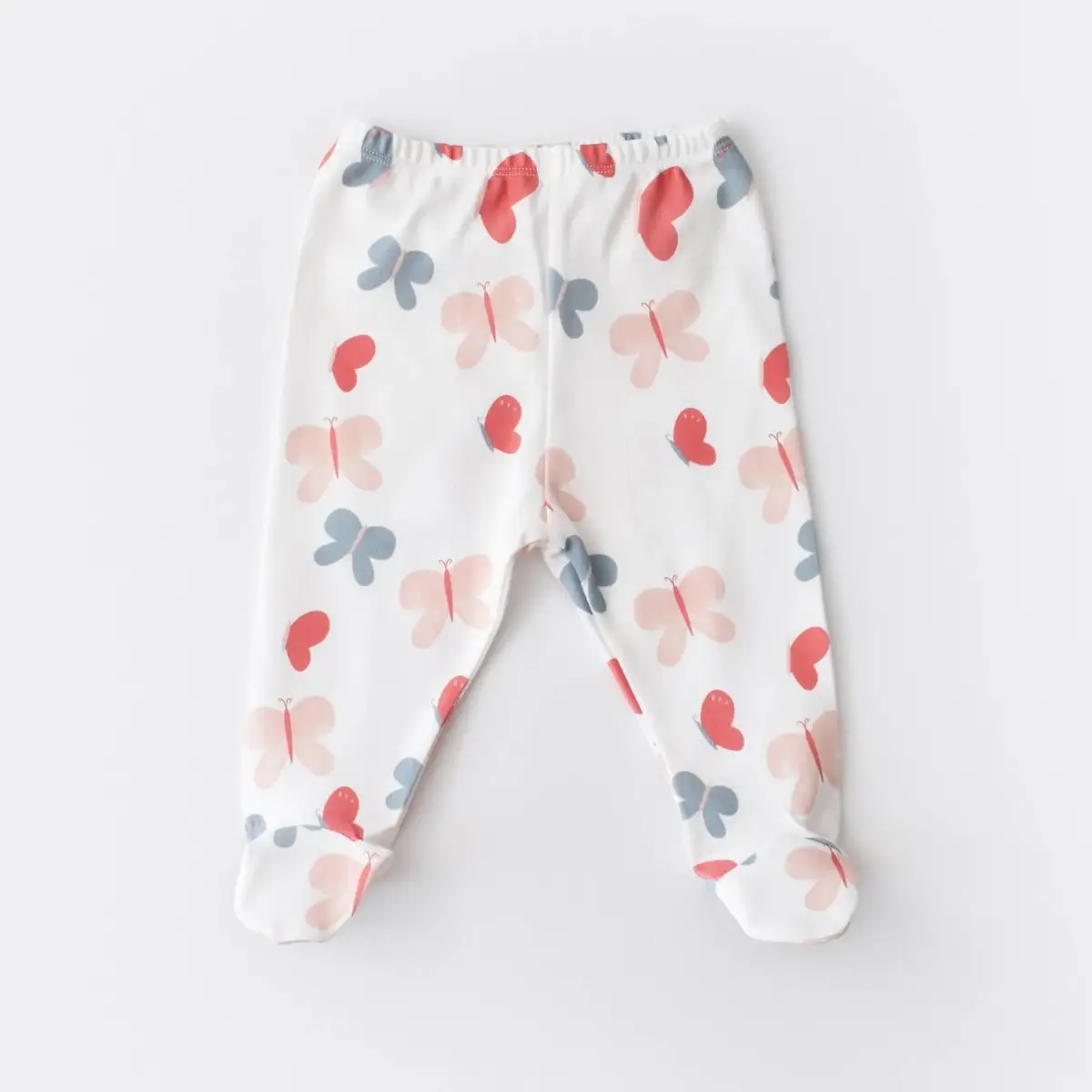Bibaby Organik Hastane Çıkışı 5li Wild Flowers Coral