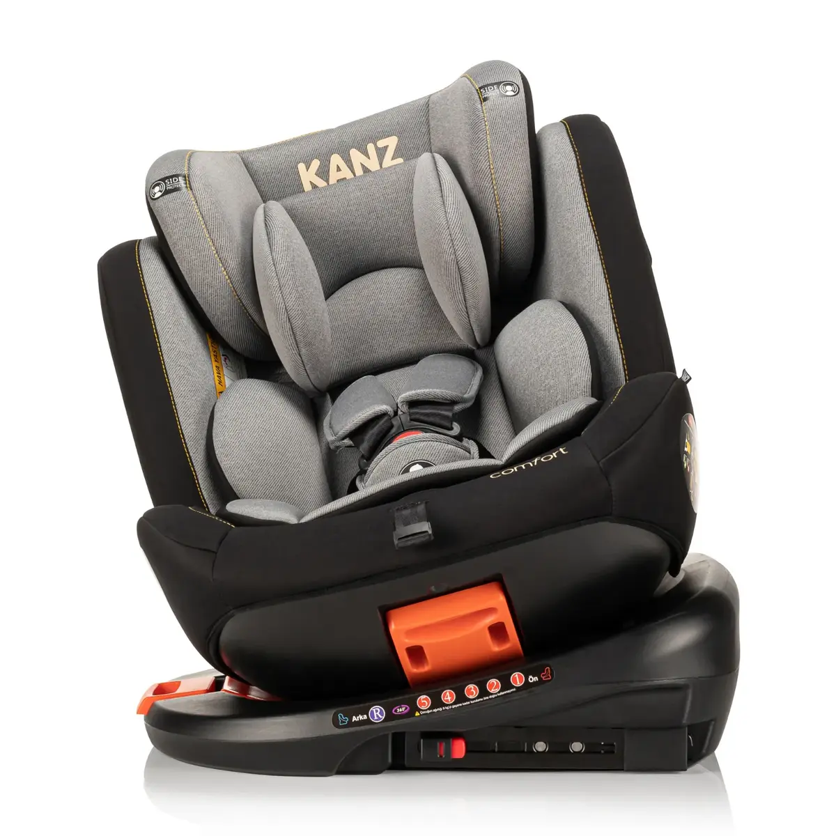 Kanz Comfort Oto Koltuğu 0-36 Kg Siyah