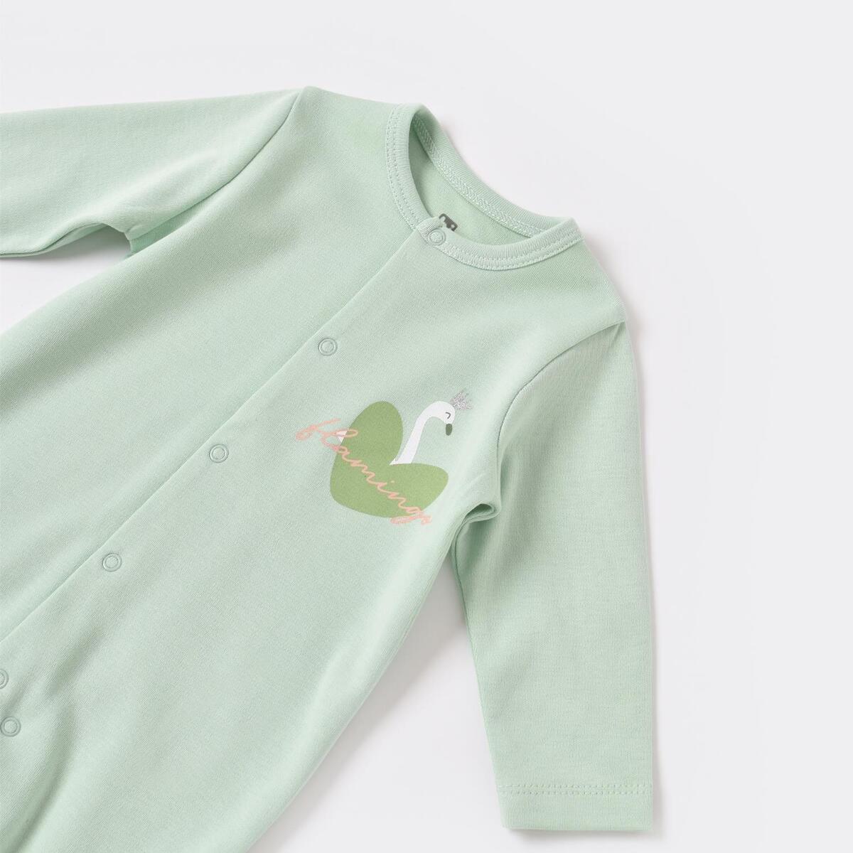 Bibaby Tulum Çoraptolon Baby Flamingo Yeşil