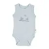 Bibaby Atlet Body Jakarlı Whole In The Sea Açık Mavi