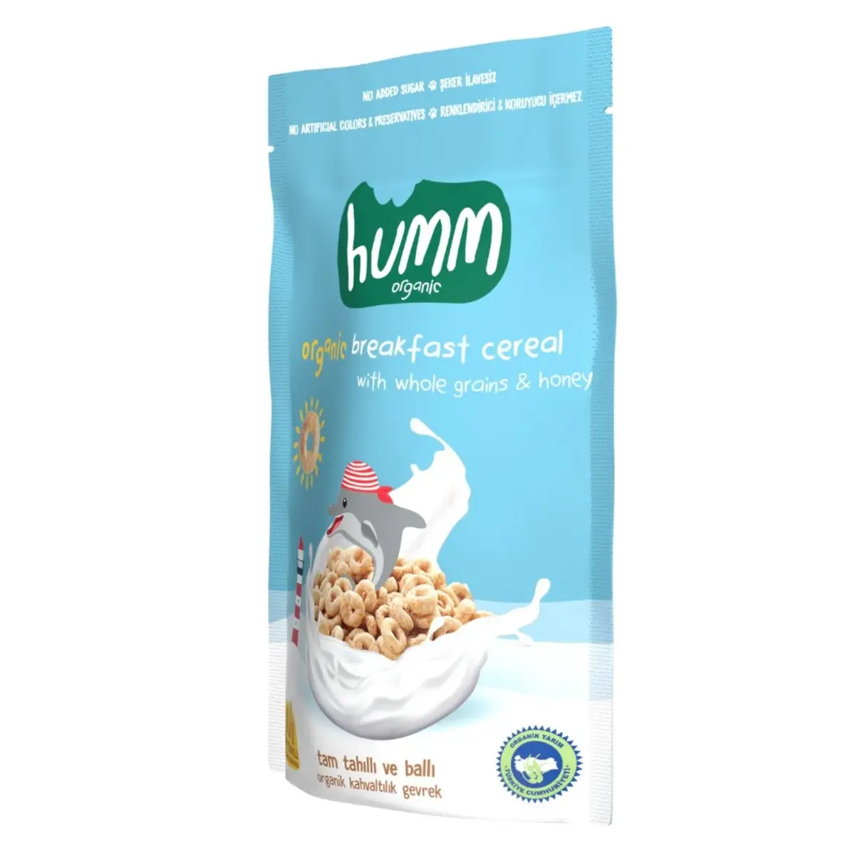 Humm Tam Tahıllı ve Ballı Organik Kahvaltılık Gevrek 80 gr