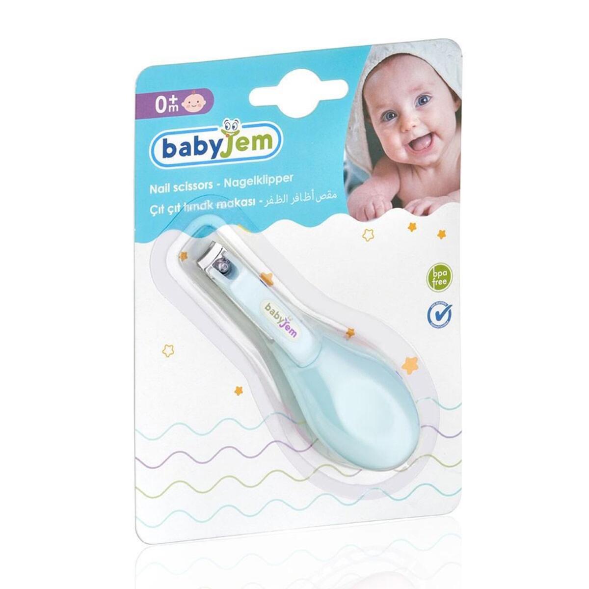 Babyjem Bebek Çıtçıt Tırnak Makası Mavi