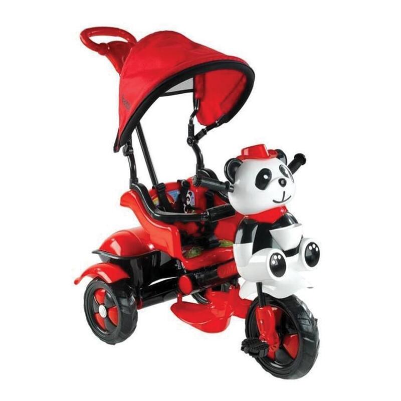 Babyhope Little Panda Bisiklet Kırmızı Siyah