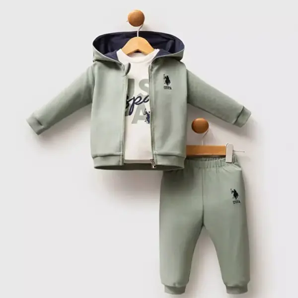 U.S. Polo 3lü Takım Green