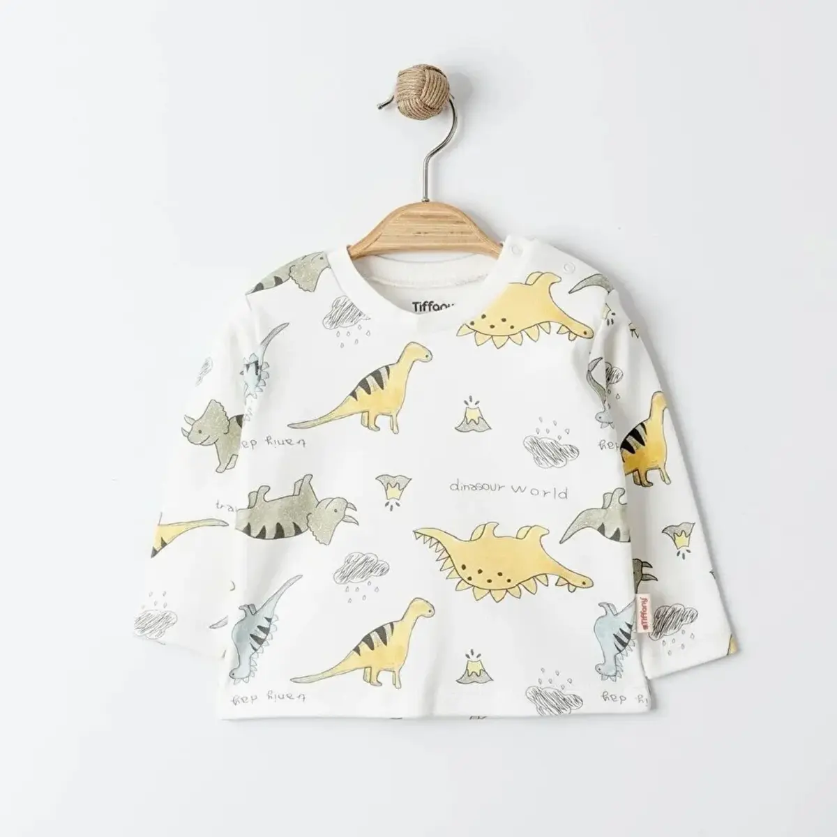 Tiffany Sweatshirt 3lü Dinosaur Theme