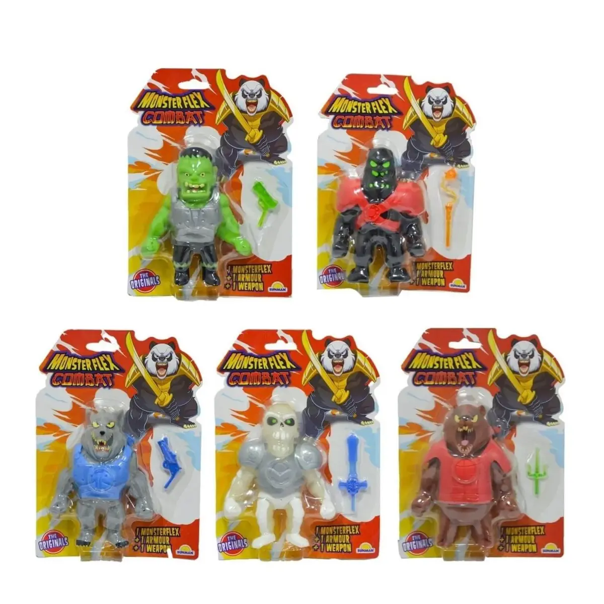 Monster Flex Combat Süper Esnek Figür 15 cm