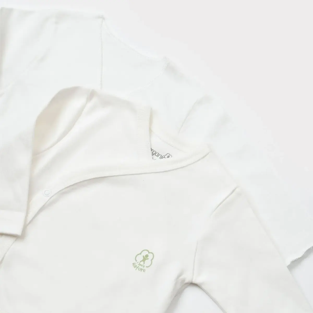 Bibaby Organik İç - Dış Zıbın Nature Ekru