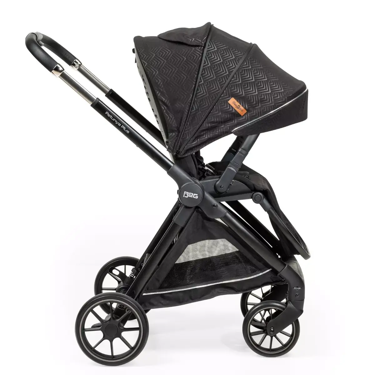 Baby2Go Petunya Plus Travel Sistem Bebk Arabası Siyah