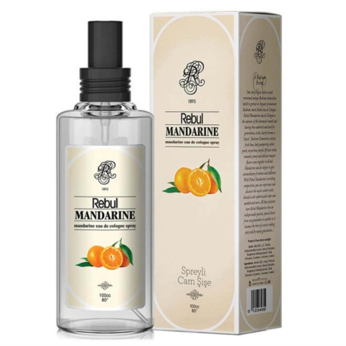 Rebul Sprey Kolonya 100 ml Mandarina Rebul Sprey Kolonya 100 ml Mandarina