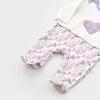 Bibaby Organik Tulum Love You Baby Lavender