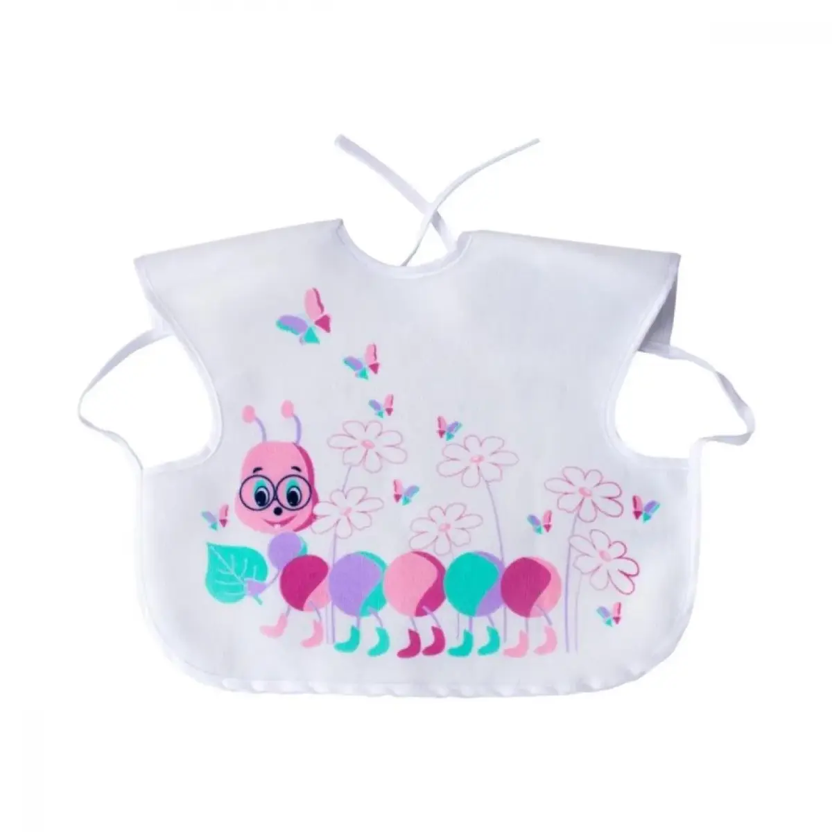 Sevi Bebe Giymeli Mama Önlüğü Tırtıl Sevi Bebe Giymeli Mama Önlüğü Tırtıl